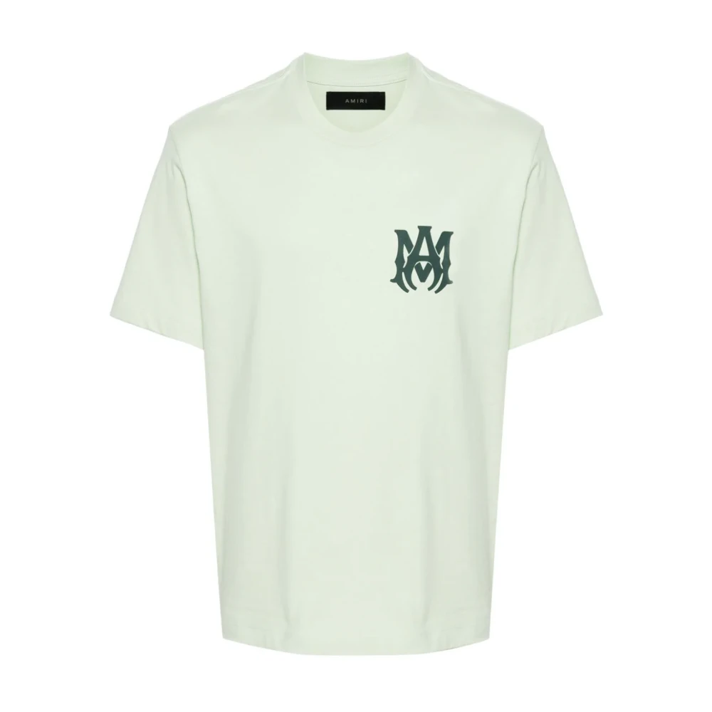 Amiri Groen T-shirt met Monogramprint Green Heren