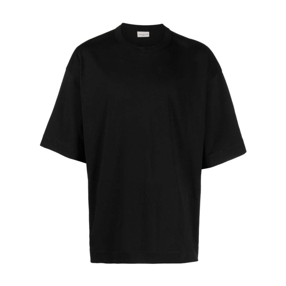 Dries Van Noten T-Shirts Black Heren