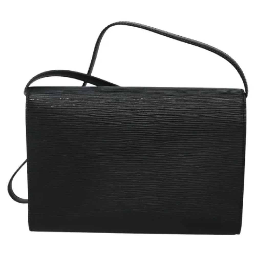 Louis Vuitton Vintage Pre-owned Leather louis-vuitton-bags Black Dames