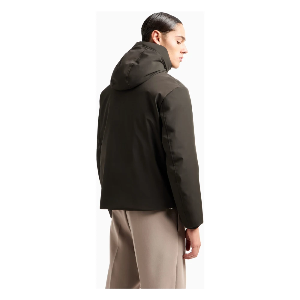 Emporio Armani Stijlvolle Winterjassen voor jou Brown Heren