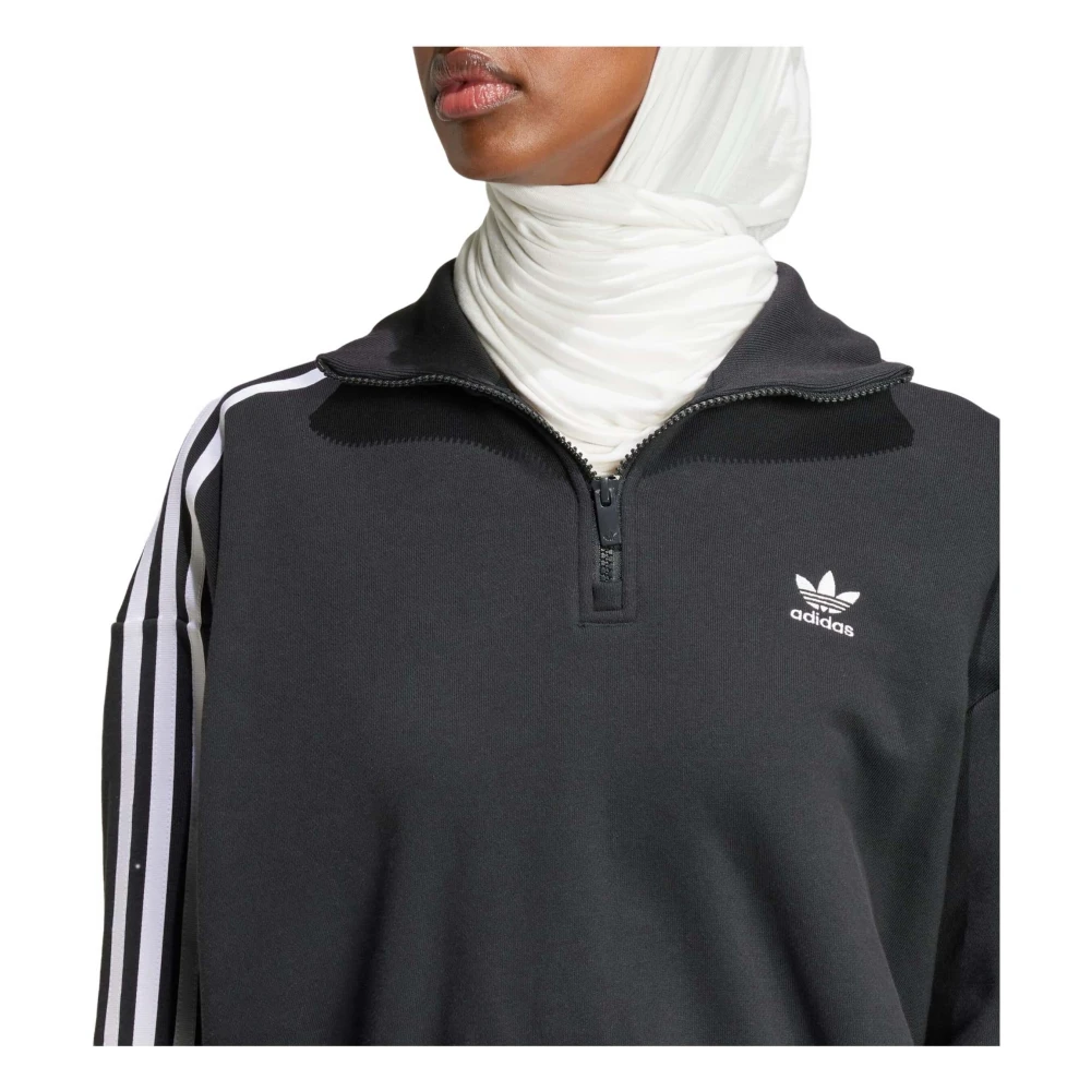 Adidas Adicolor 1 2 Hoodie Black Dames