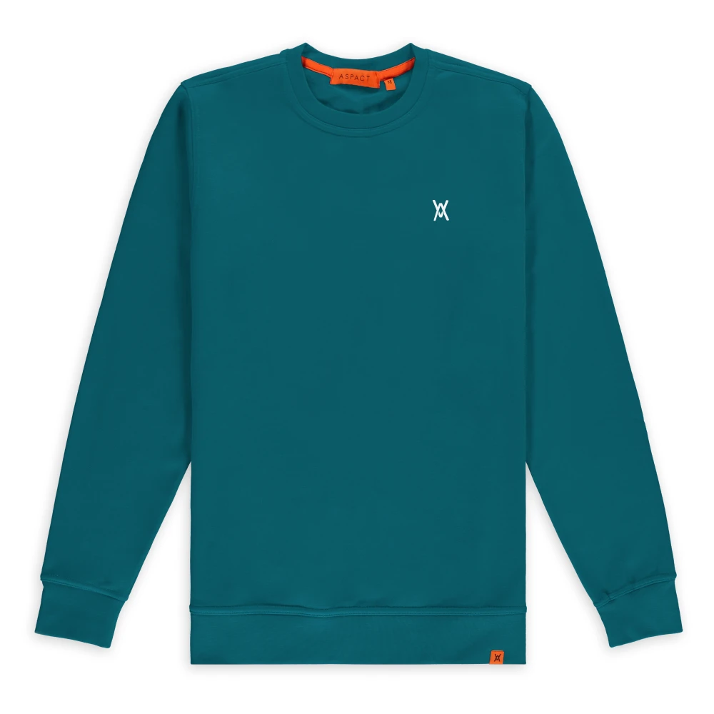 Aspact Zavi Crewneck Corsair MiintoTitle Zavi Crewneck Blue Heren