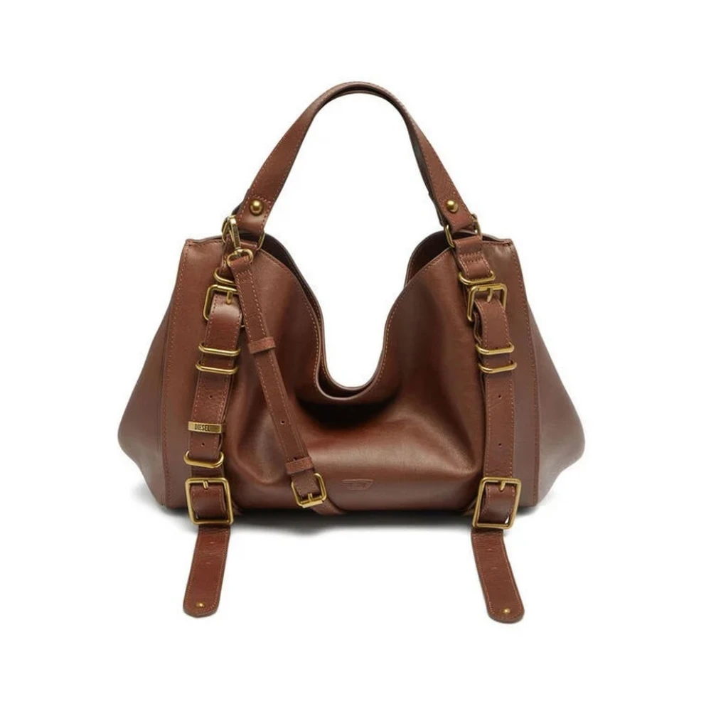Diesel Donna Marrone - D-One Tophandle L - Bags - One Size - Immagine 4