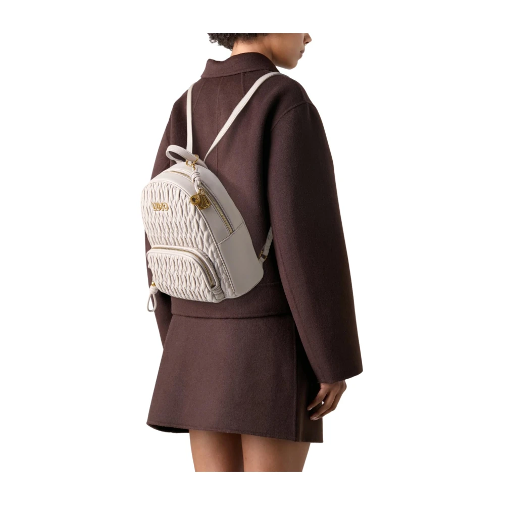 Liu Jo Basis Rugzak Beige Dames