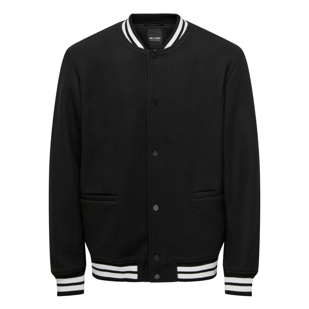 Only & Sons Jackets Black Heren