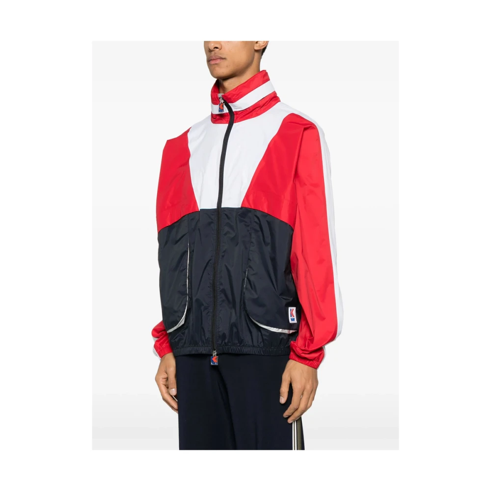 K-way Middernachtblauwe Hooded Ritsjas Blue Heren