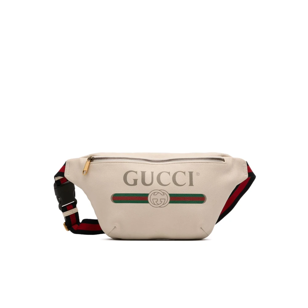 Gucci Vintage Women's Beige Pre-Owned Belt Bag