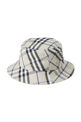 green-plaid-bucket-hat-with-logo