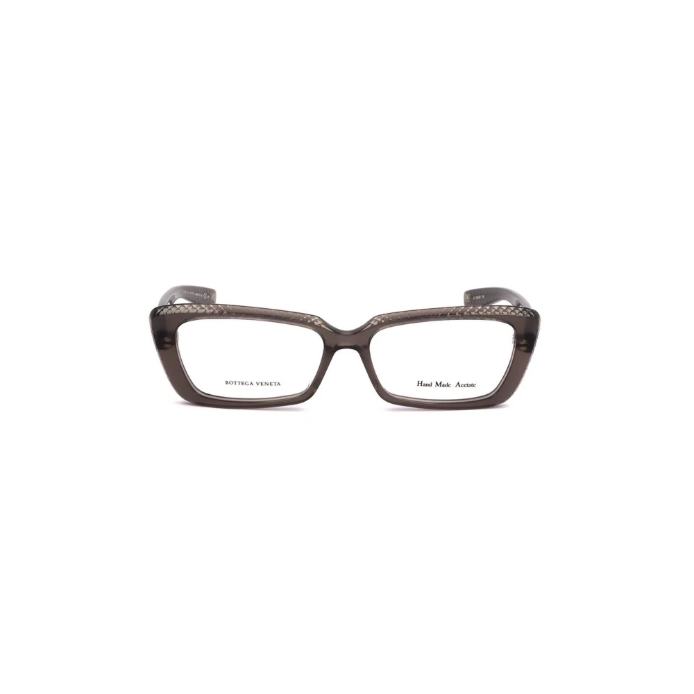 Bottega Veneta Grijze Acetaatframes met Wijzerplaat voor Vrouwen Gray Dames