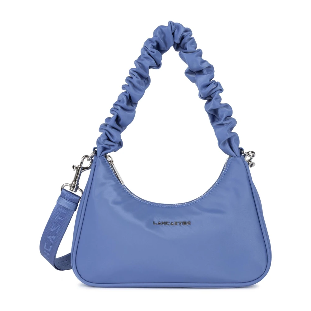Lancaster Blauwe Rits Basic Baguette Chouchou Blue Dames