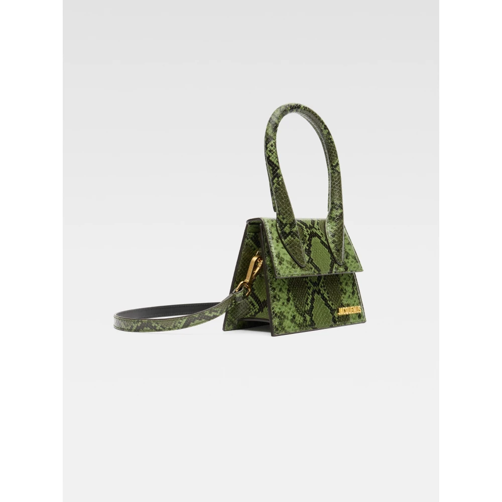 Jacquemus Groene Le Chiquito Moyen Tas Green Dames