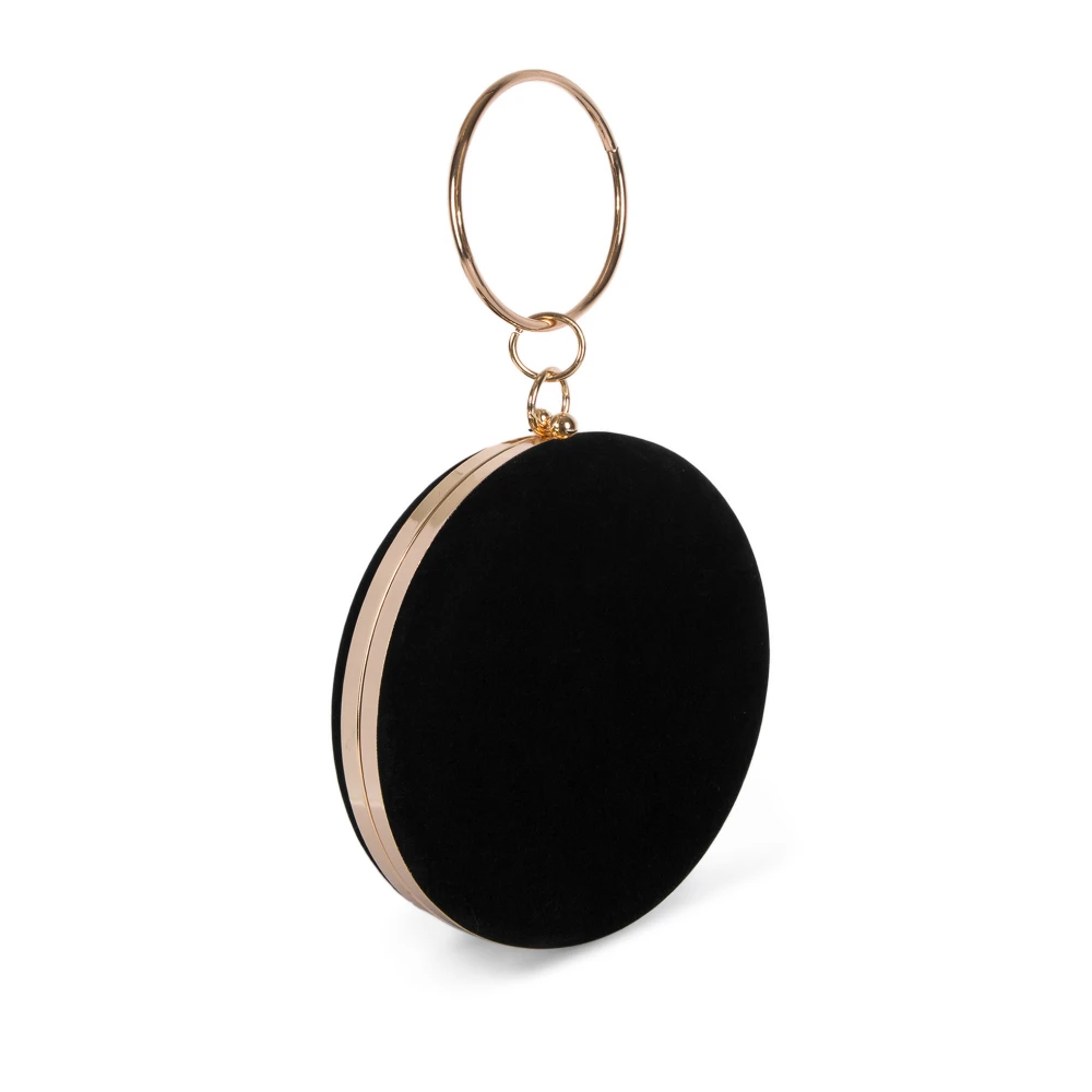 Kazar Dames zwarte clutch tas Black Dames