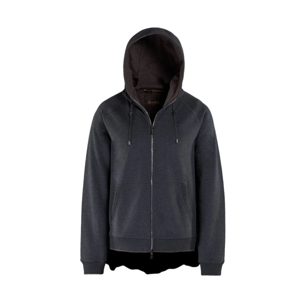 Sweatshirts & Hoodies > Zip-throughs - - Moorer - Modalova