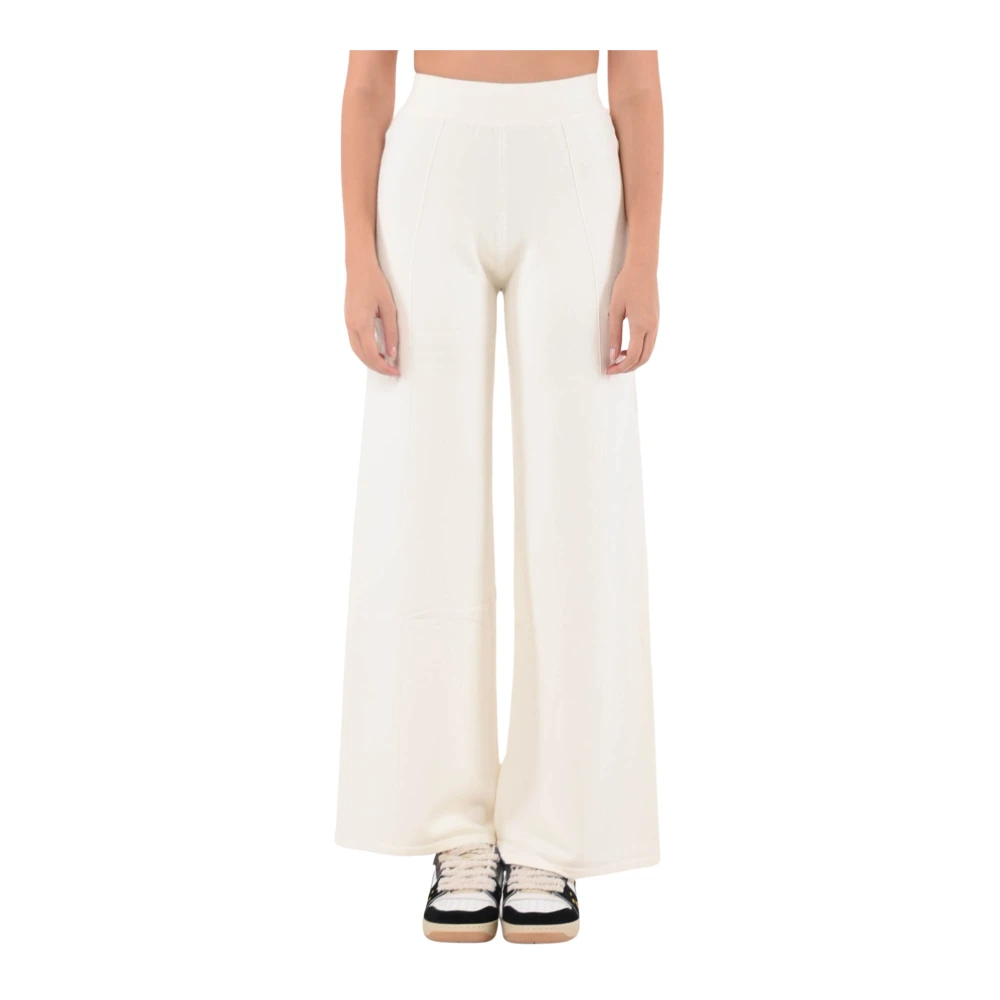 Hinnominate Wide Trousers Beige Dames