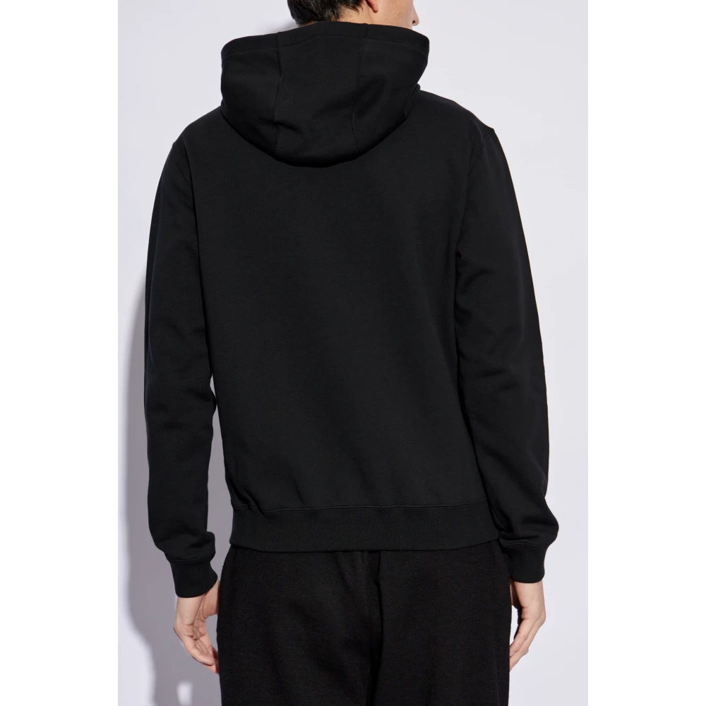 Versace Sweatshirt met Logo Black Heren