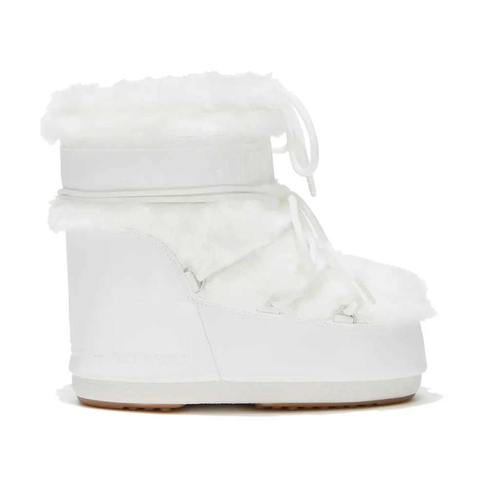 Moon Boot Iconische Lage Optische Witte Winterlaars