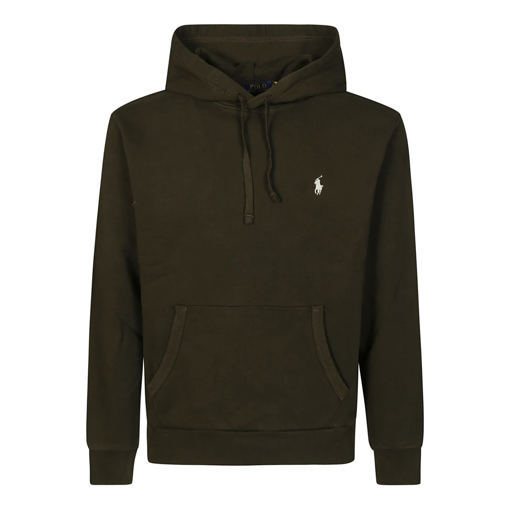 Polo Ralph Lauren Klassisk Hoodie för Vardagskomfort Brown, Herr