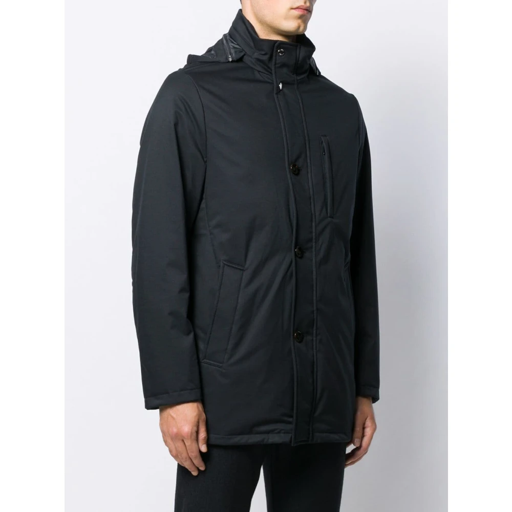 Moorer Blauwe Lange Herenjas 'Plutone' Blue Heren