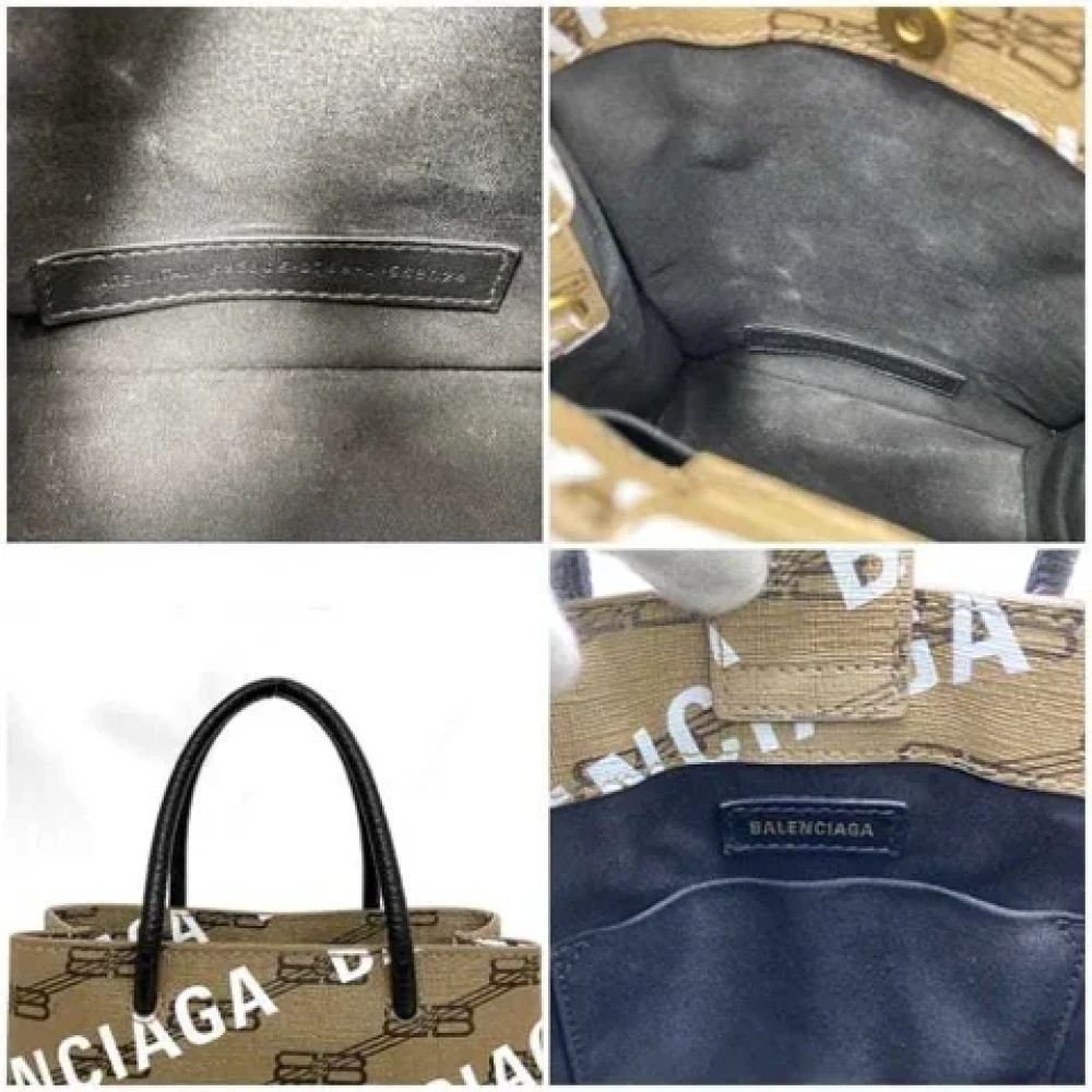 Balenciaga Vintage Pre-owned Fabric balenciaga-bags Brown Dames
