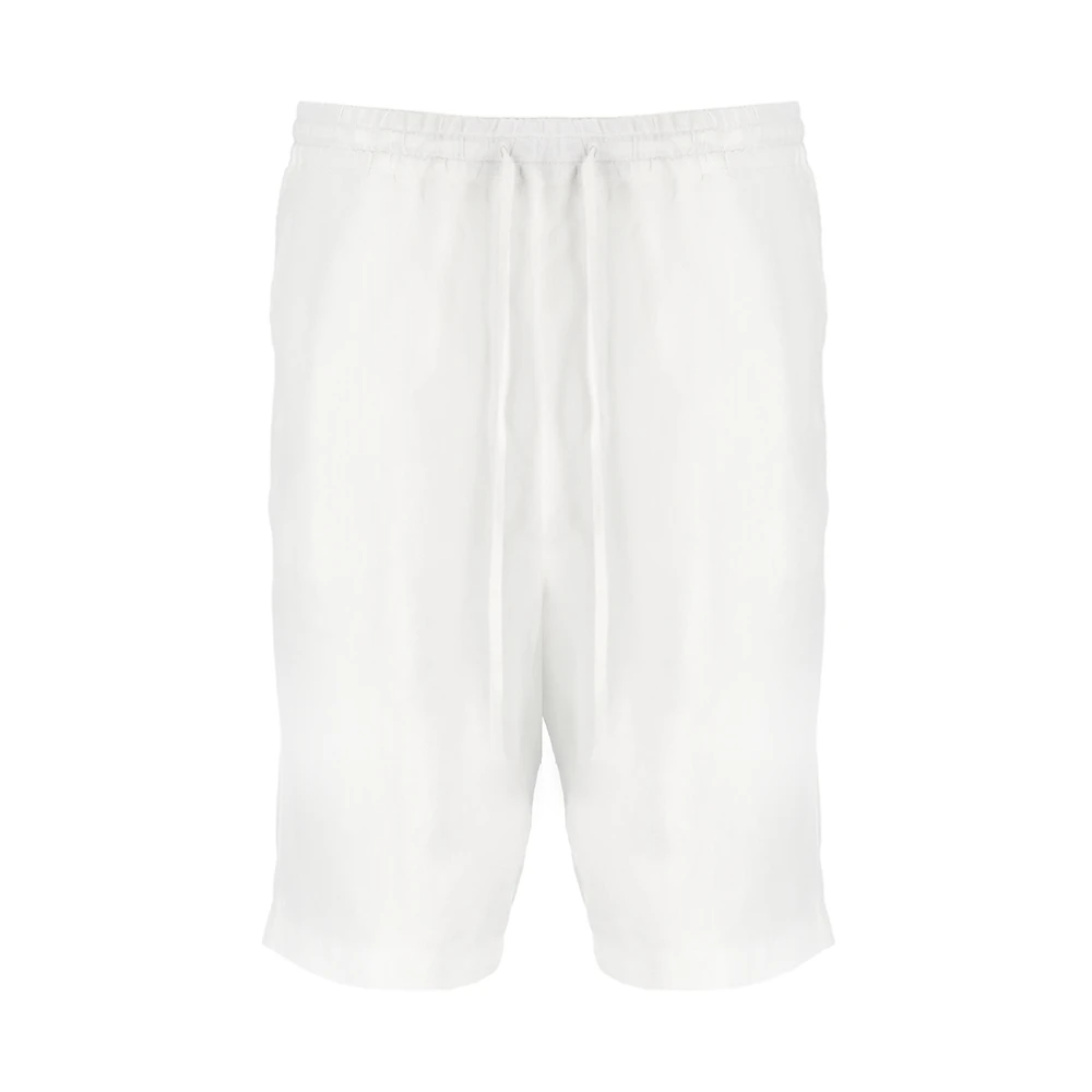 120% lino Casual Shorts White Heren