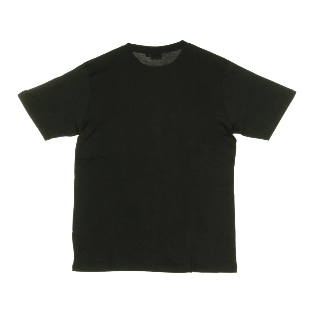 Dolly Noire Hexagon Zwart & Rood Heren T-shirt Black Heren