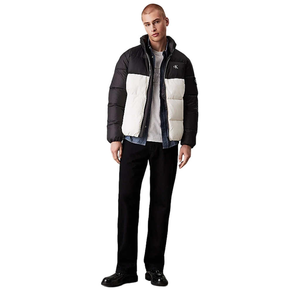 Calvin Klein Multikleur Gewatteerd Geïsoleerd Jack Multicolor Heren