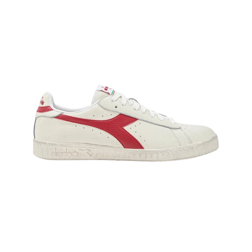 Diadora Vintage Leren Sneakers Heren Schoenen Wit