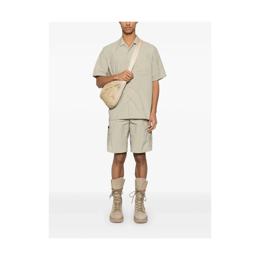 Mizuno Beige Shorts met Ritszakken Beige Heren