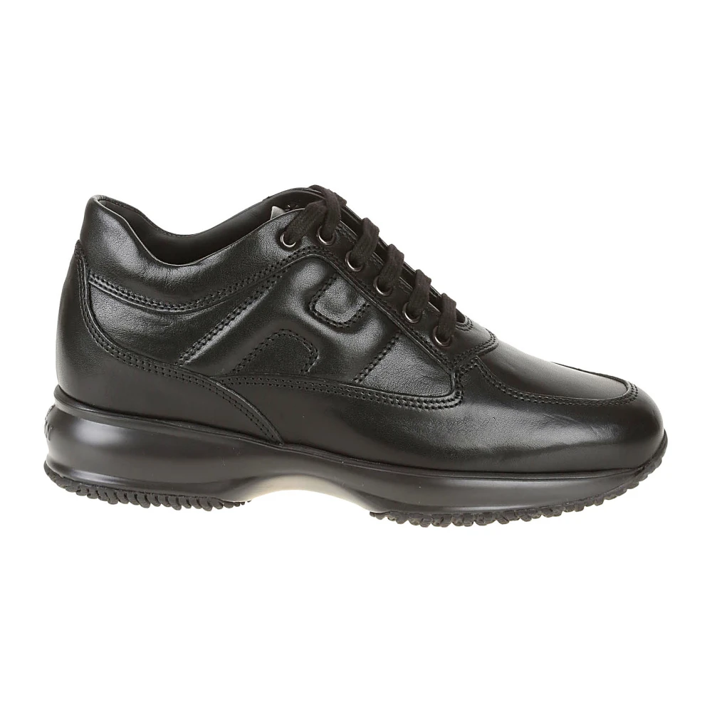 Hogan Interactieve Platte Schoenen Black Dames