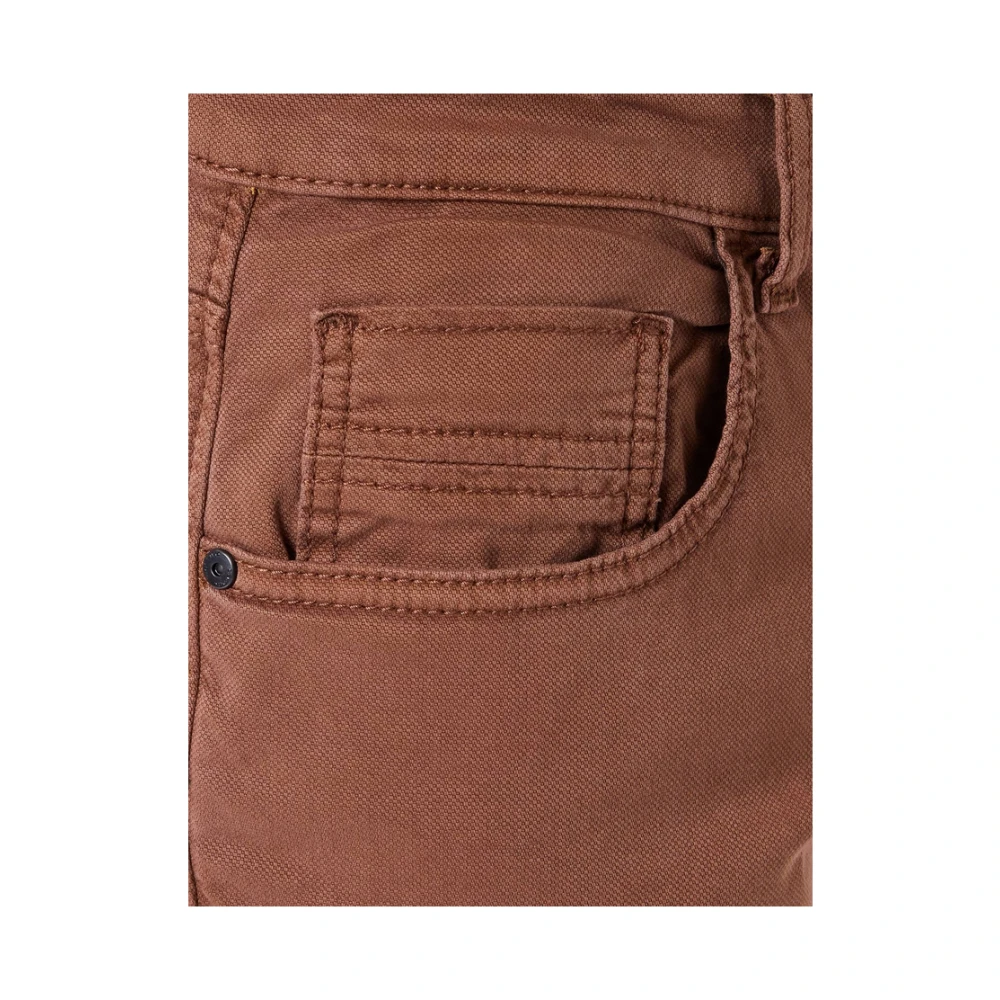 camel active Relaxed Fit Broeken Shorts Brown Heren