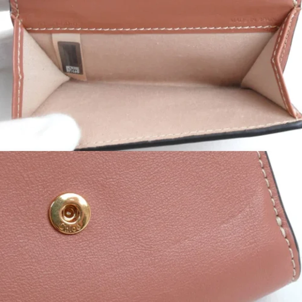 Chloé Pre-owned Leather wallets Multicolor Dames