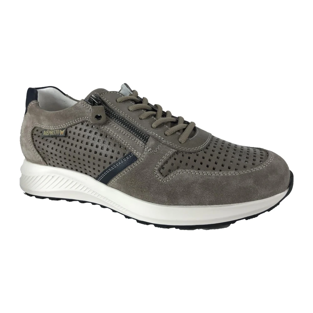 Mephisto Stijlvolle Sneakers voor Mannen en Vrouwen Heren Schoenen Grijs