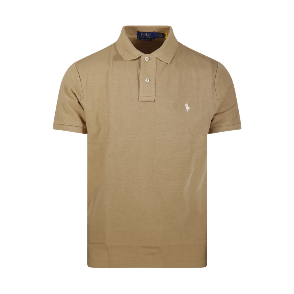 Ralph Lauren S S Polo Brown Heren