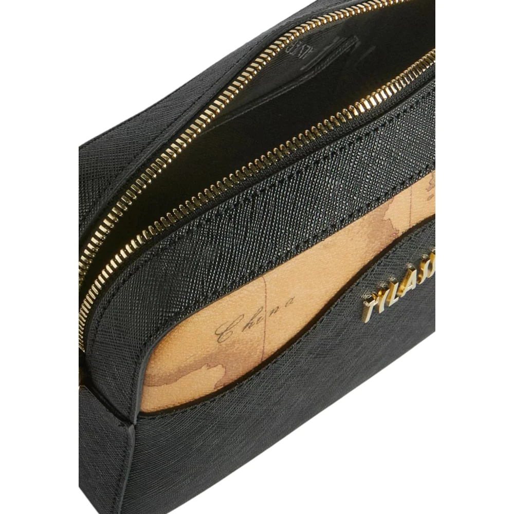 Alviero Martini 1a Classe Trendy Reporter Tas in Zwart Black Dames