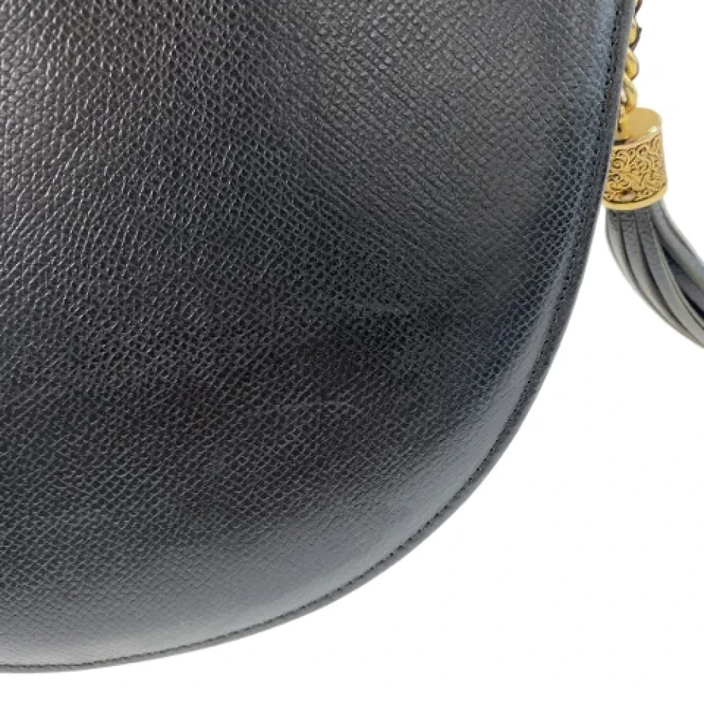 Valentino Vintage Pre-owned Leather shoulder-bags Black Dames