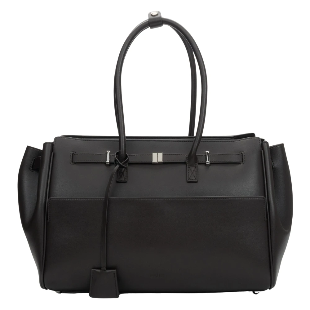 Estro Women's Brown Shoulder Bags, One Size, Structured Satchel Bag