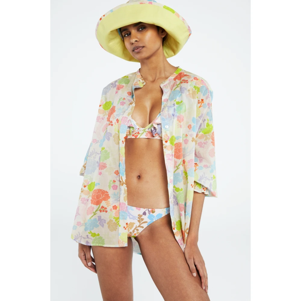 Fabienne Chapot Ruffle Triangle Bikini Top Multicolor Dames