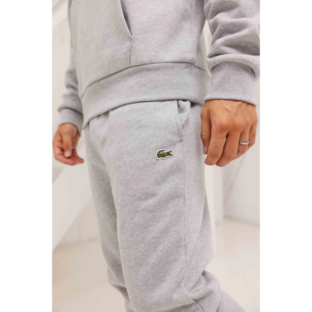 Lacoste Hoodie Tracksuit Gray Heren