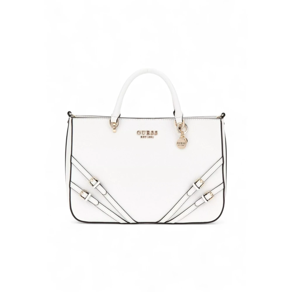 Guess Women's White One Size, Tote Bags