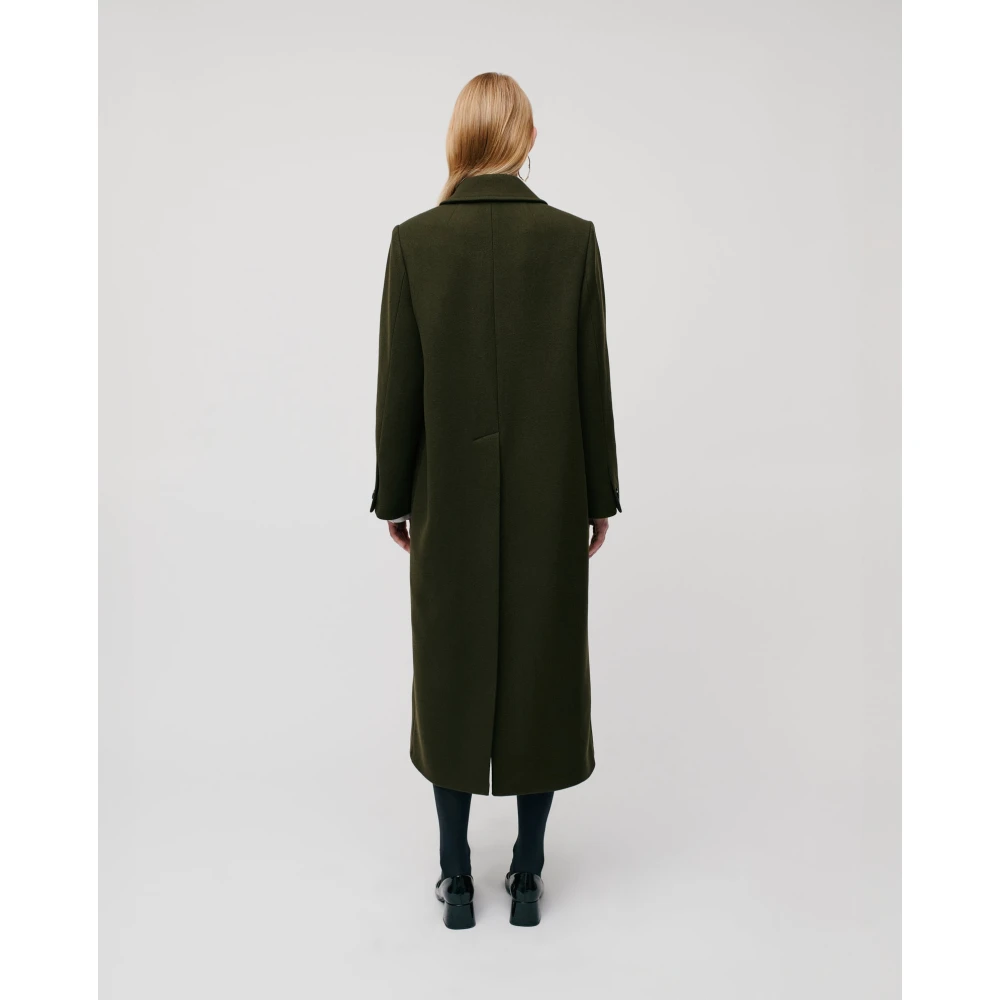 IVY OAK Oversized Boxy Winterjas Green Dames