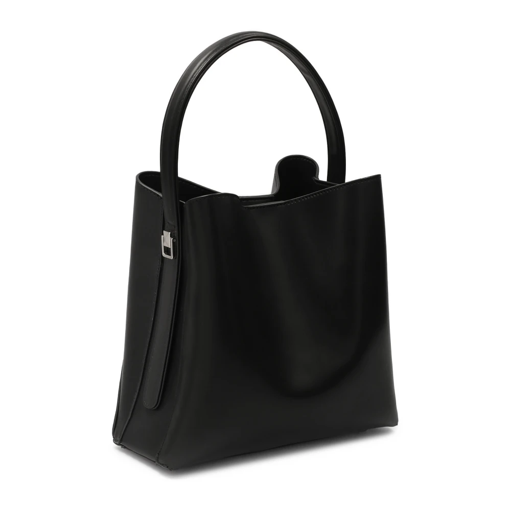 Kazar Zwarte handtas met zilveren studs Black Dames
