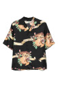 silk-shirt-with-flower-and-lion-print