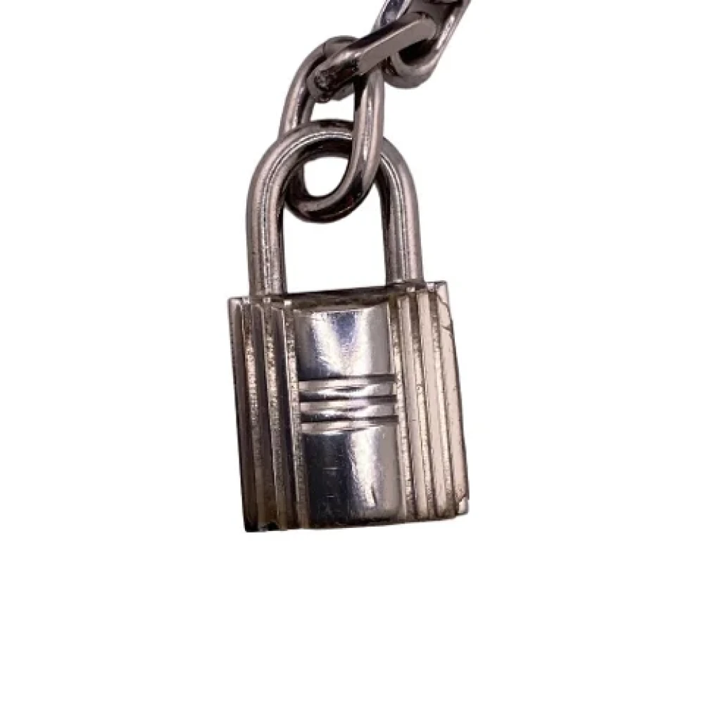 Hermès Vintage Pre-owned Metal key-holders Black Dames