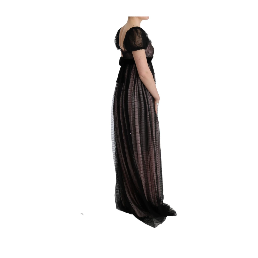 Dolce & Gabbana Exquise knielange schede jurk Black Dames