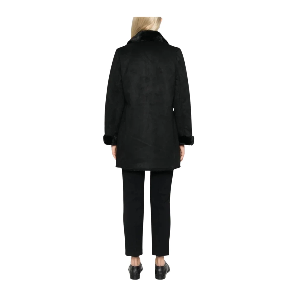 Ralph Lauren DB F Shea 32 Unlined Coat Black Dames