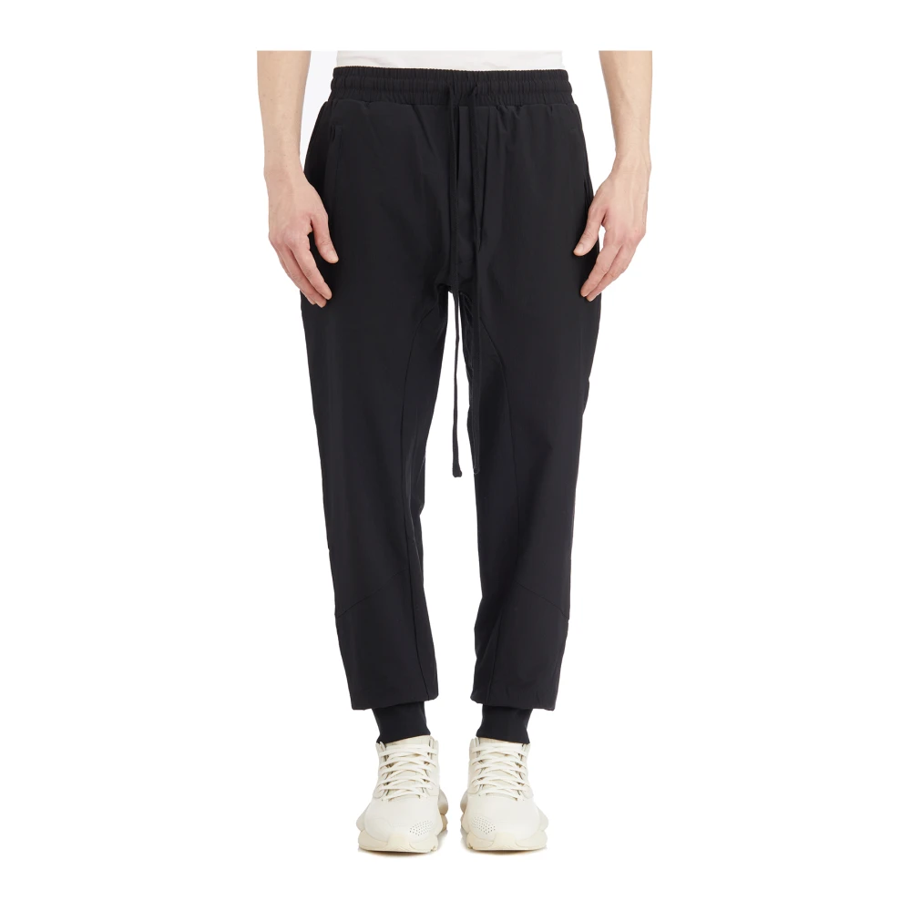 Thom Krom Nylon Jogger Broek Black Heren