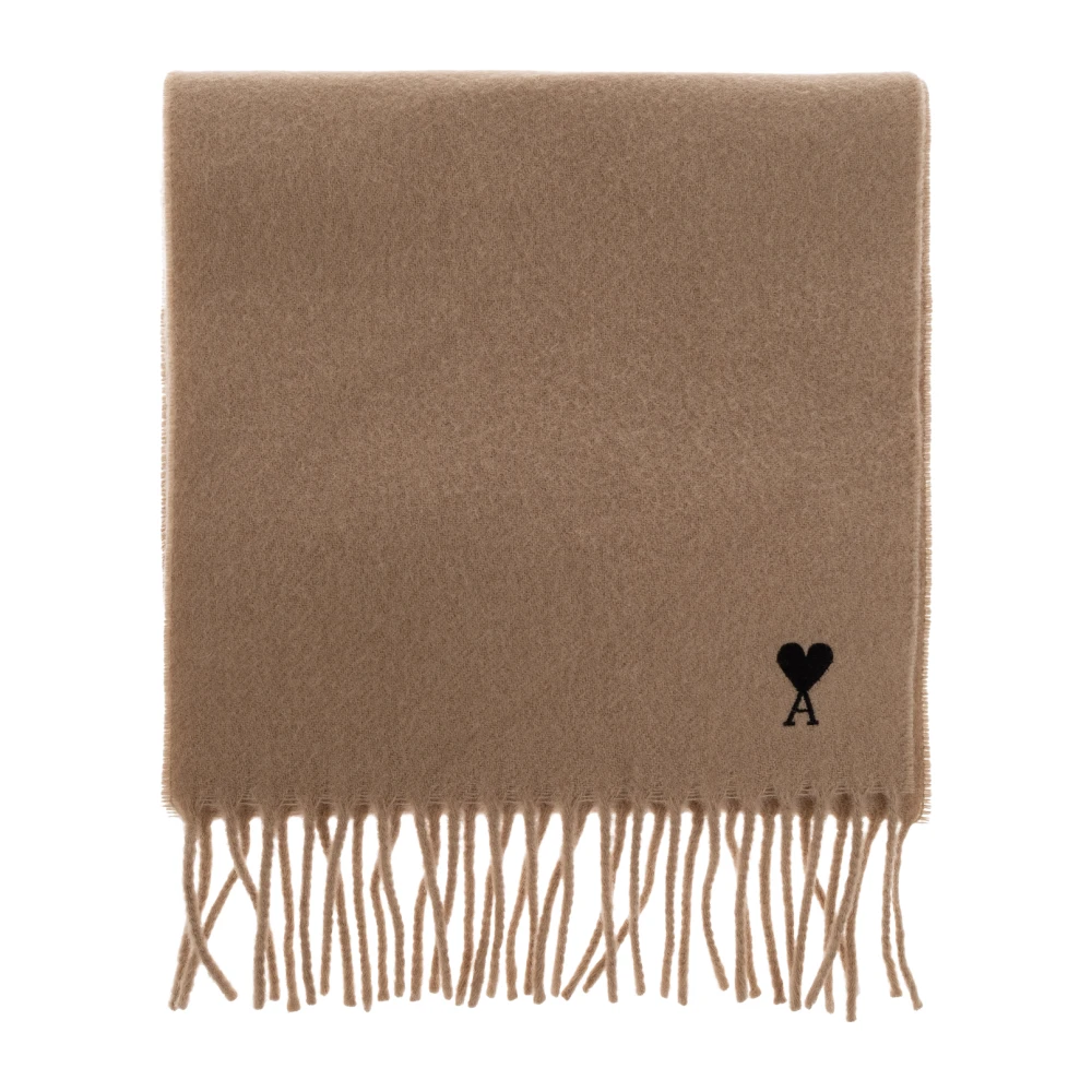 Ami Paris Unisex Beige Accessori, Taglia Unica, New,