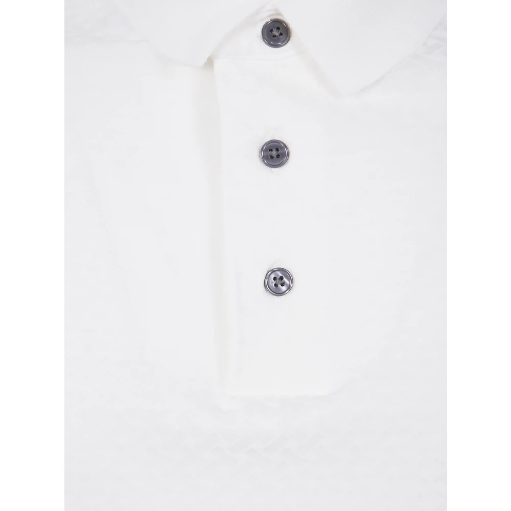 Emporio Armani Klassieke Polo Shirt voor Mannen White Heren