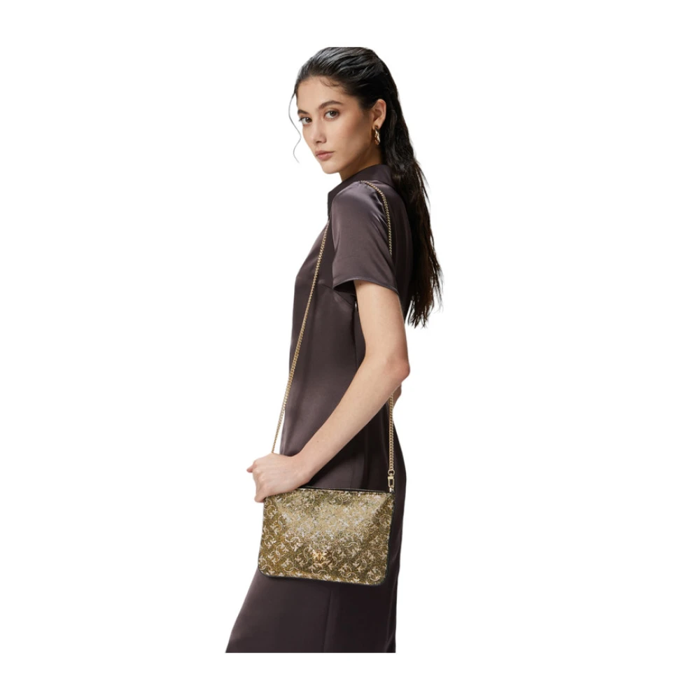 pinko Schoudertas Brown Dames