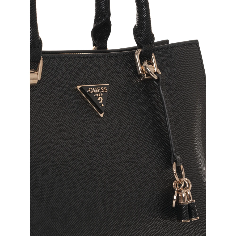 Guess Middelgrote tas met verstelbare band Black Dames